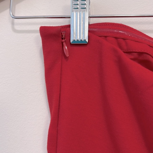 The Limited Women’s MIDI Strapless Formal Casual Red Dress size XS - Picture 6 of 10